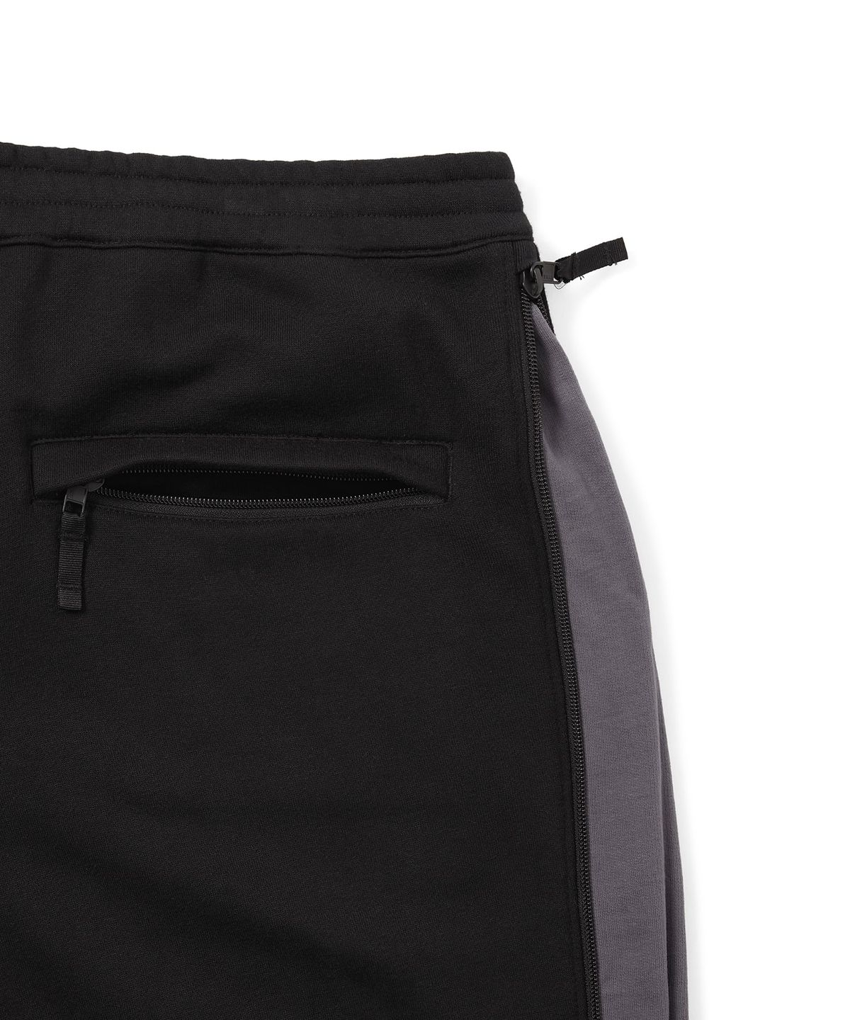 디스이즈네버댓(THISISNEVERTHAT) Side Zip Sweatpant Black