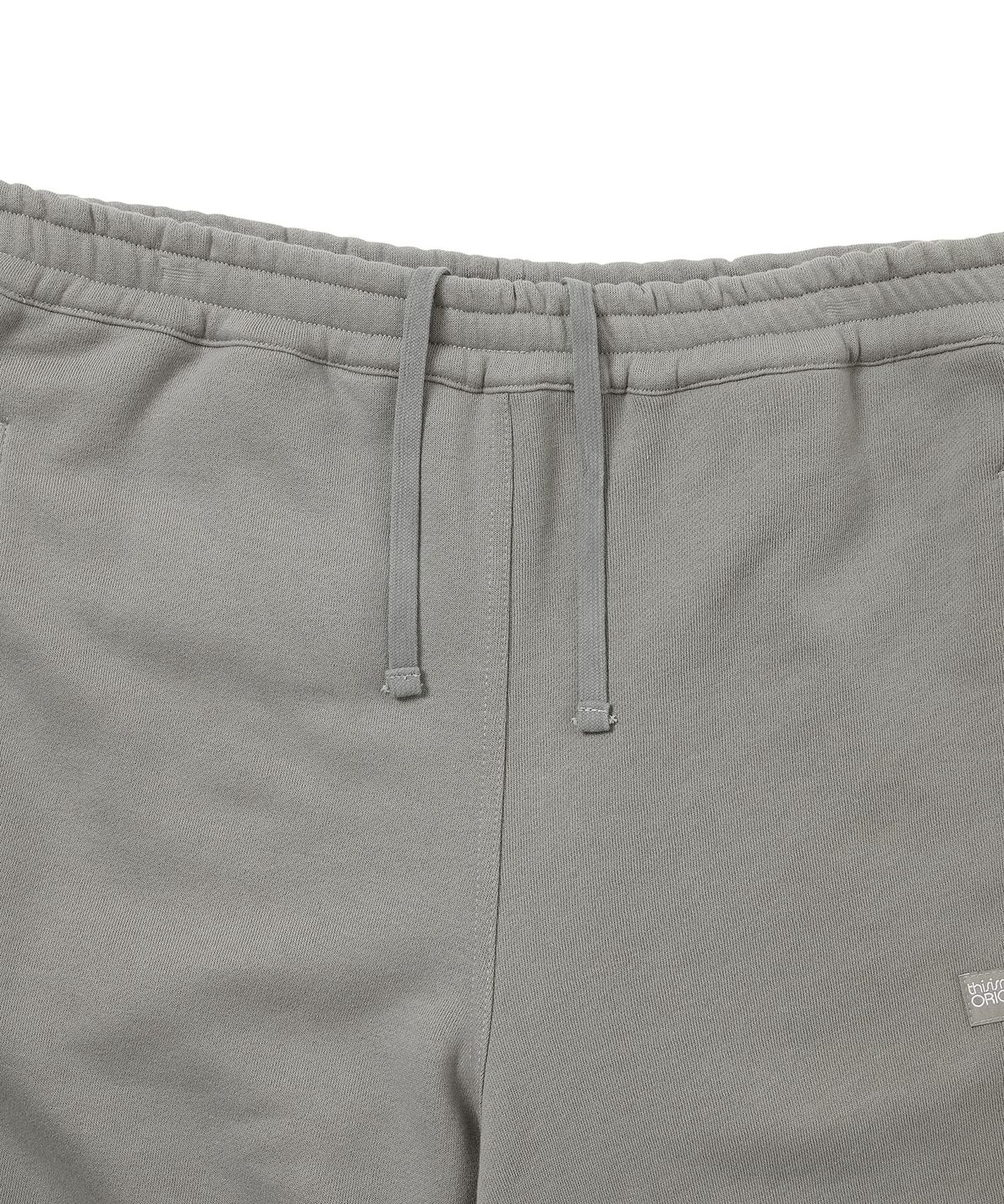 디스이즈네버댓(THISISNEVERTHAT) Side Zip Sweatpant Concrete