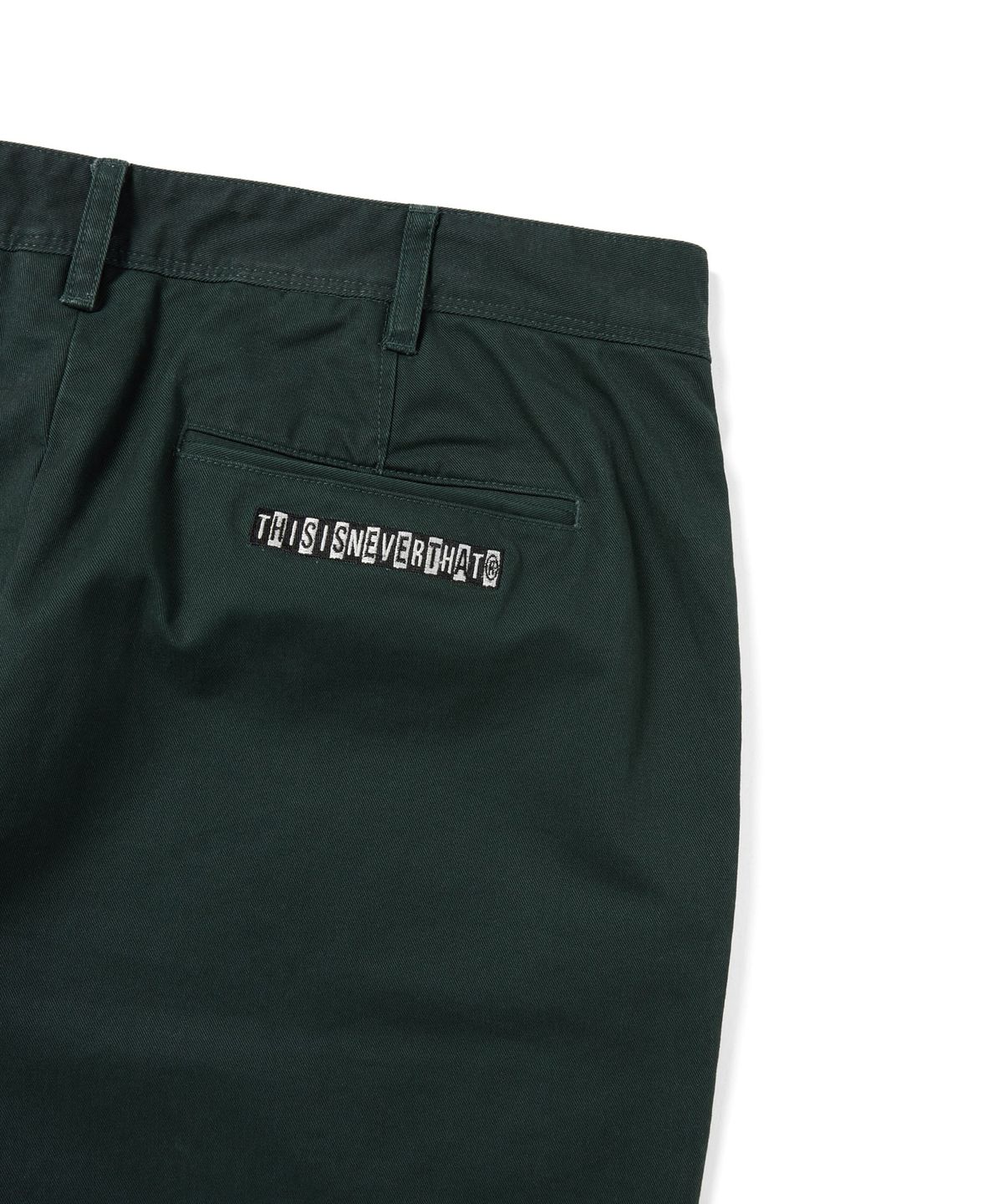 디스이즈네버댓(THISISNEVERTHAT) Chino Pant Dark Green