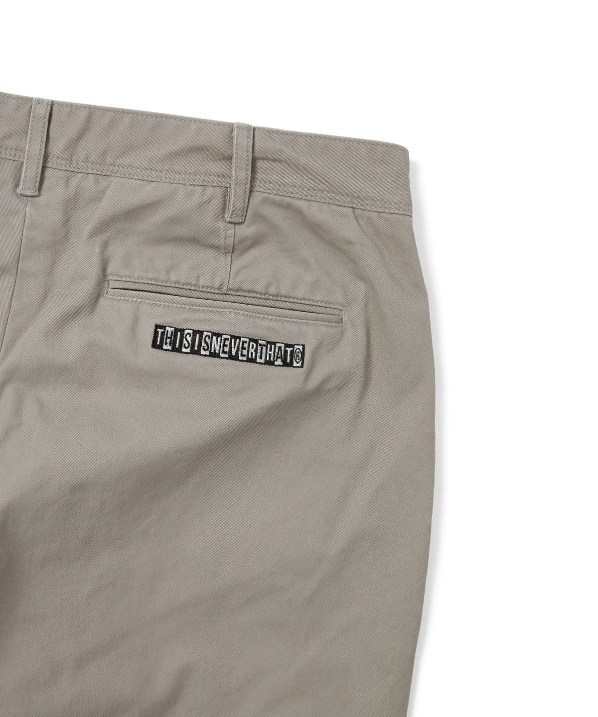 디스이즈네버댓(THISISNEVERTHAT) (FW25) Chino Pant Khaki