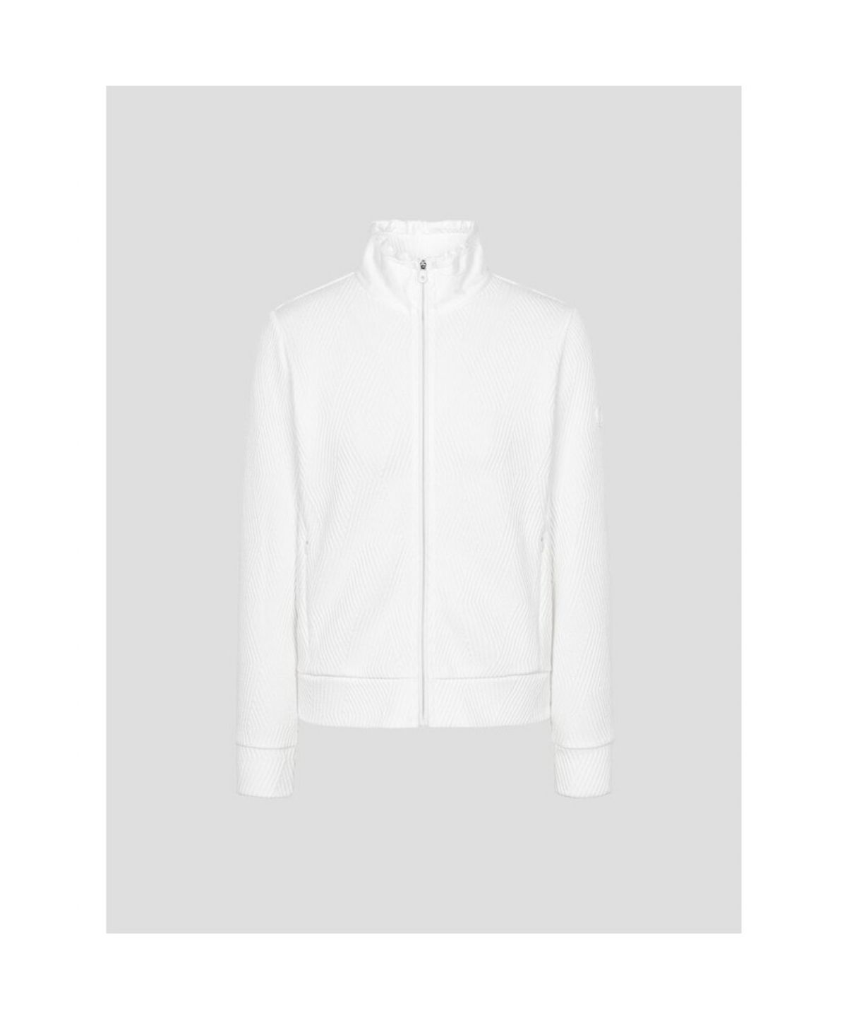 빈폴골프(BEANPOLE GOLF) 여성 자카드 풀집업  화이트