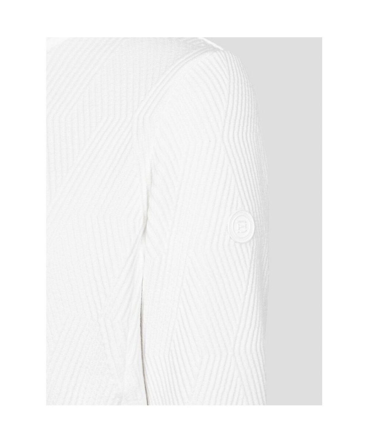 빈폴골프(BEANPOLE GOLF) 여성 자카드 풀집업  화이트