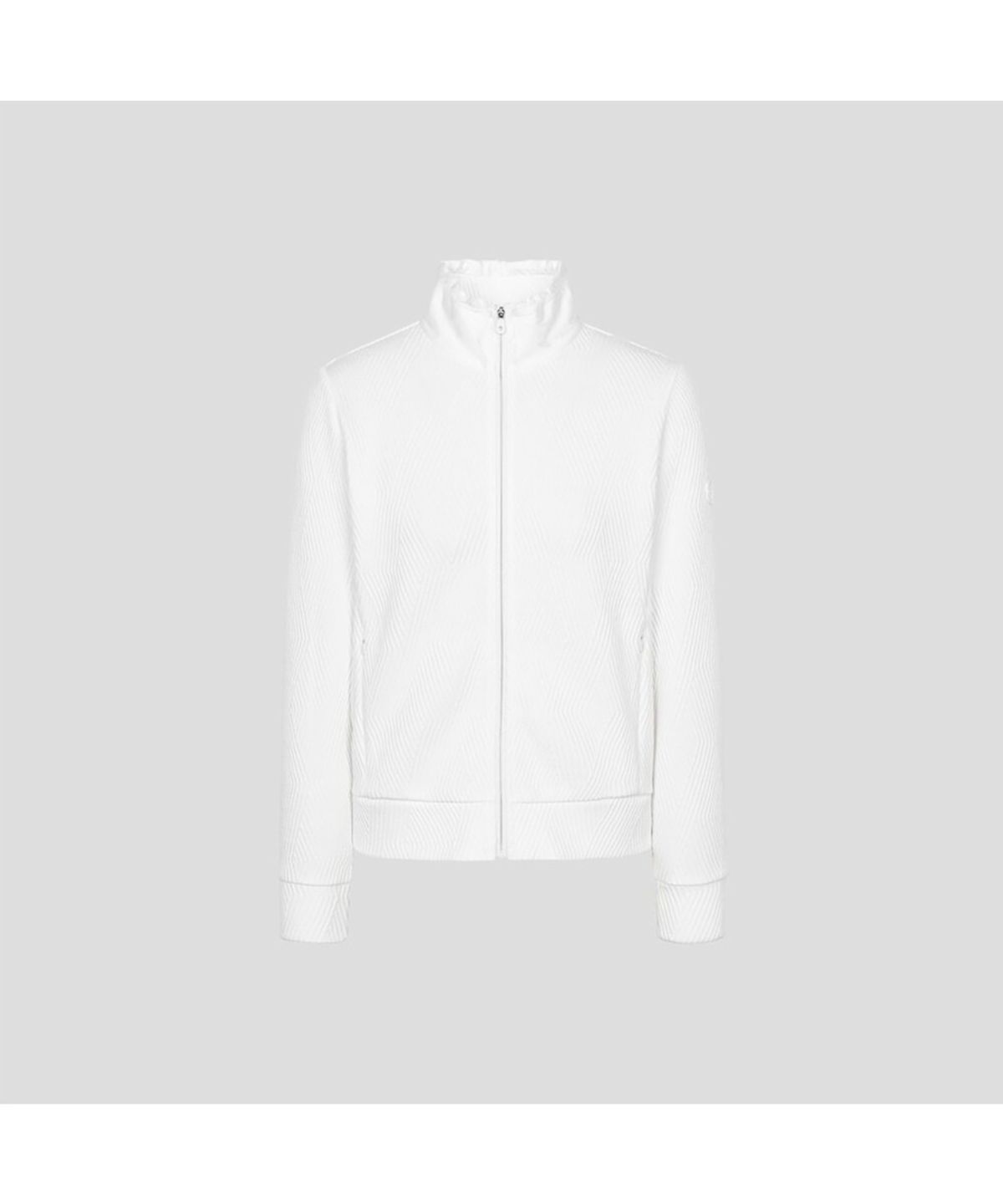 빈폴골프(BEANPOLE GOLF) 여성 자카드 풀집업  화이트