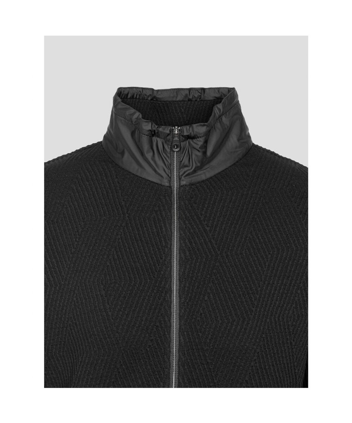 빈폴골프(BEANPOLE GOLF) 여성 자카드 풀집업  블랙