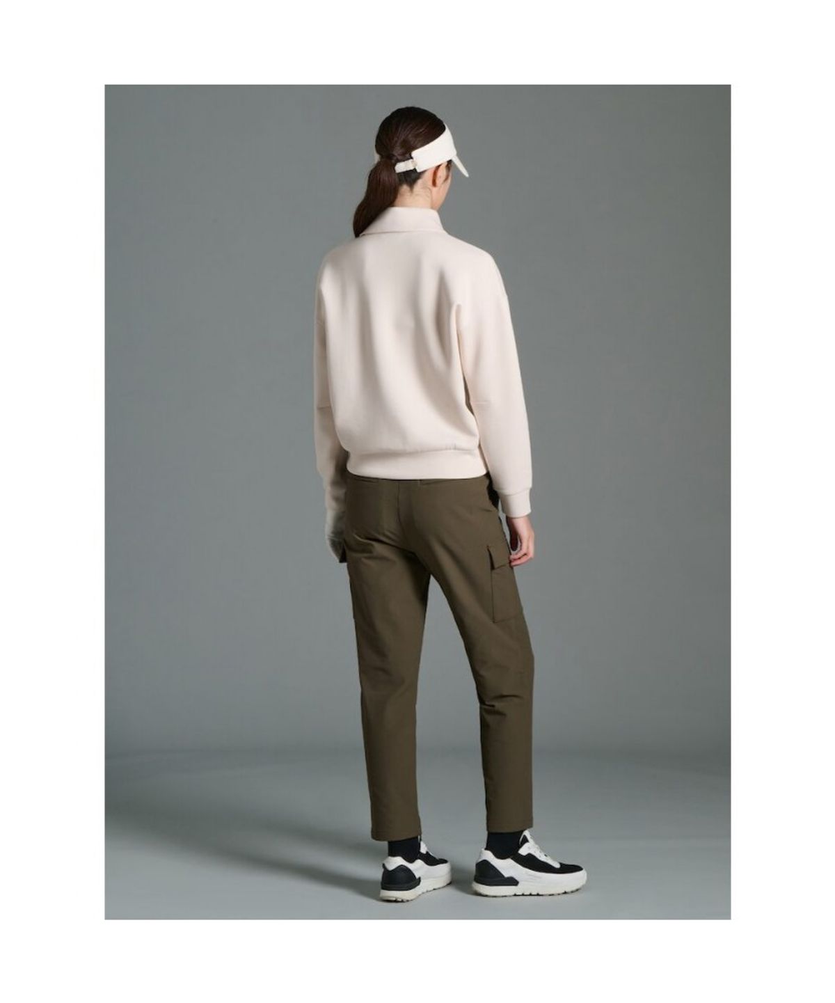 빈폴골프(BEANPOLE GOLF) 여성 테이퍼드 팬츠  카키