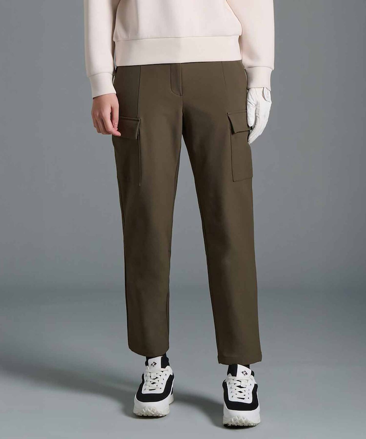 빈폴골프(BEANPOLE GOLF) 여성 테이퍼드 팬츠  카키