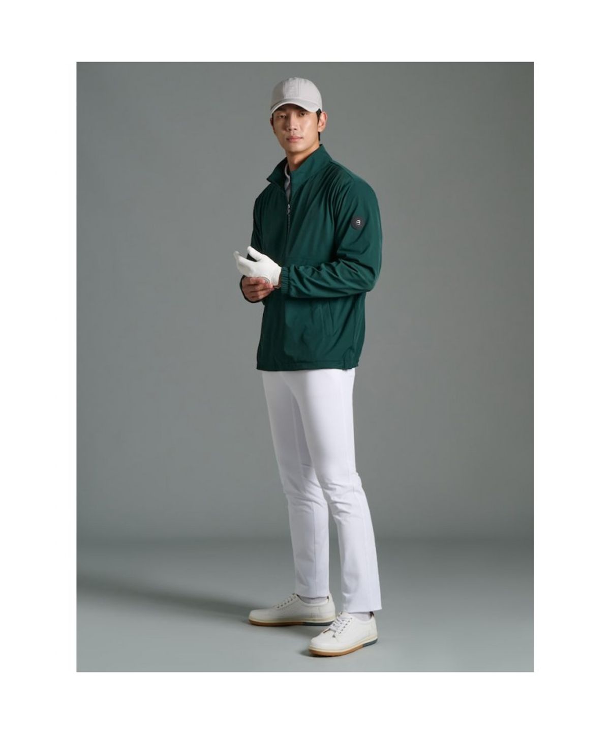 빈폴골프(BEANPOLE GOLF) 남성 아노락 티셔츠  그린