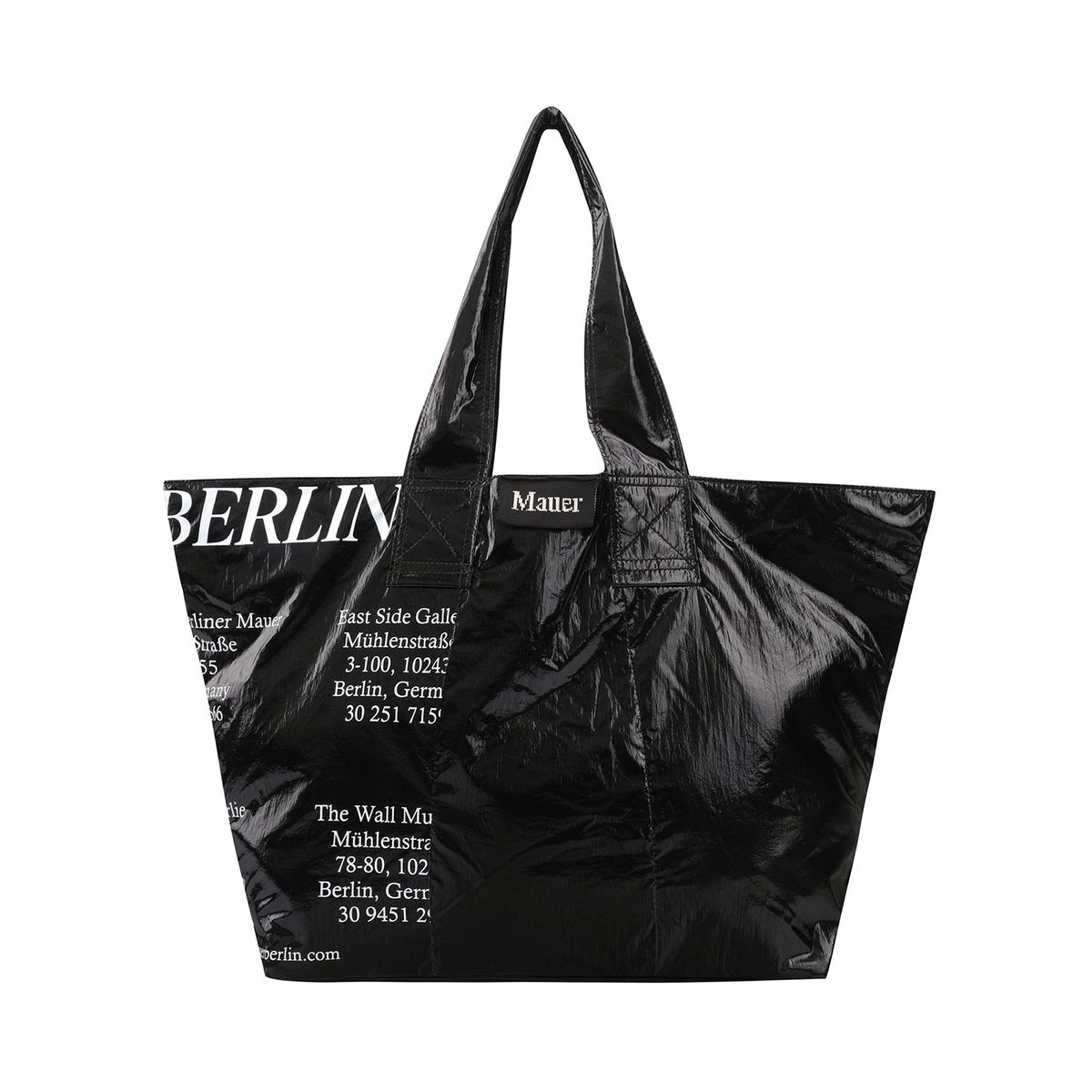 마우어(MAUER) BERLIN Gross Tote Bag (BLACK)