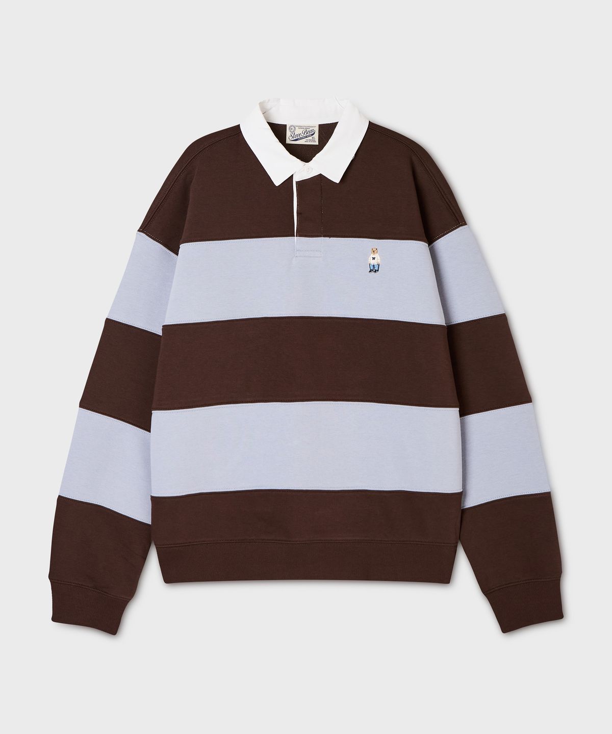 후아유(WHO.A.U) Steve Rugby Sweatshirt / WHMAG4924U