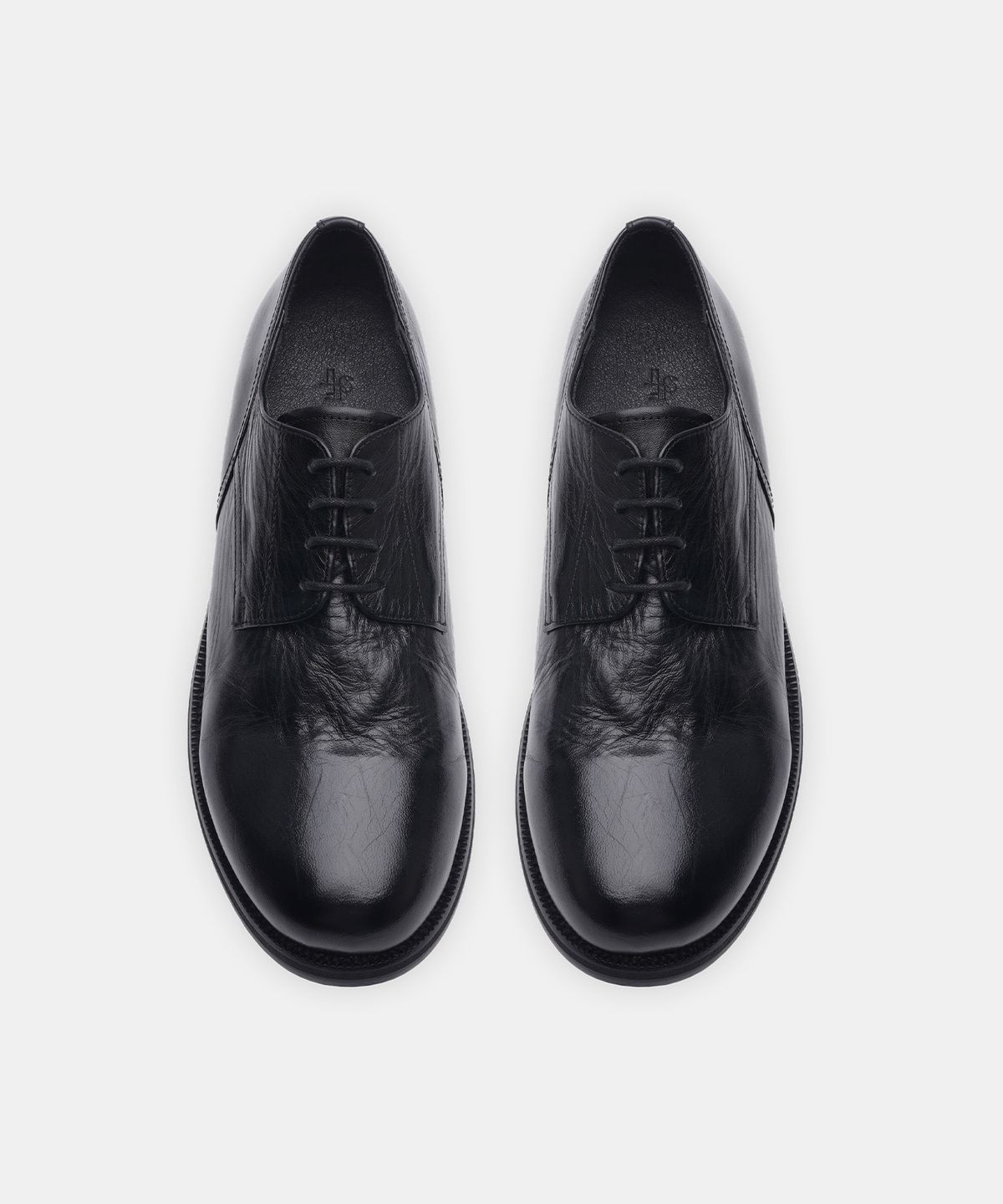 식스핏(6FT) [너드킹 x 식스핏] [+5cm] NOIR FOLD HORSEHIDE DERBY (BLACK)