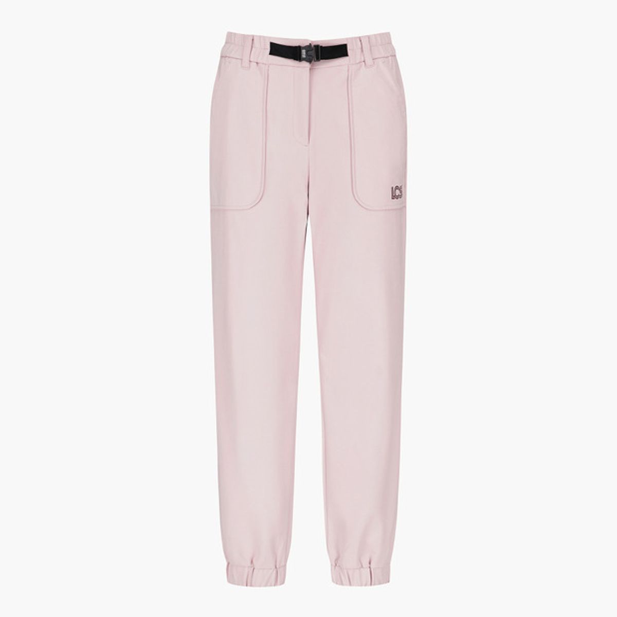 르꼬끄 골프(LECOQ GOLF) 여성 버클 조거핏 팬츠 (GQ322LPT95)