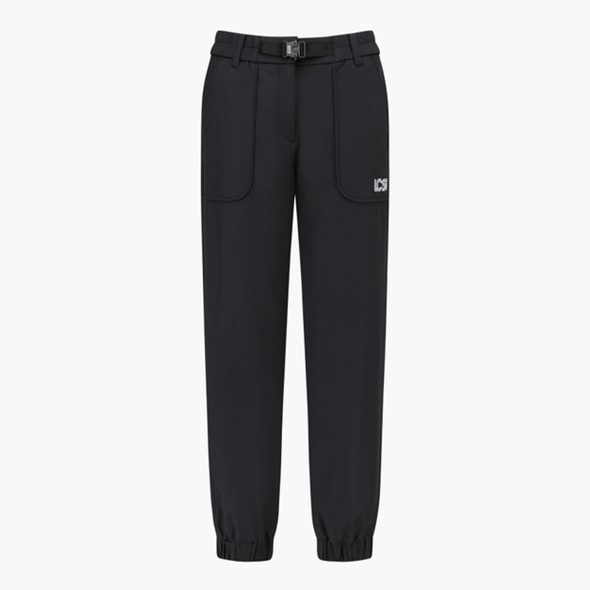 르꼬끄 골프(LECOQ GOLF) 여성 버클 조거핏 팬츠 (GQ322LPT95)