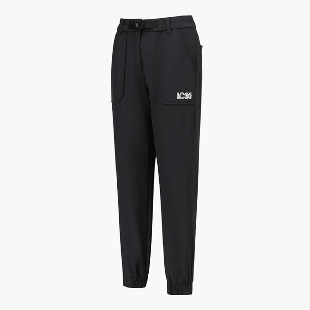 르꼬끄 골프(LECOQ GOLF) 여성 버클 조거핏 팬츠 (GQ322LPT95)