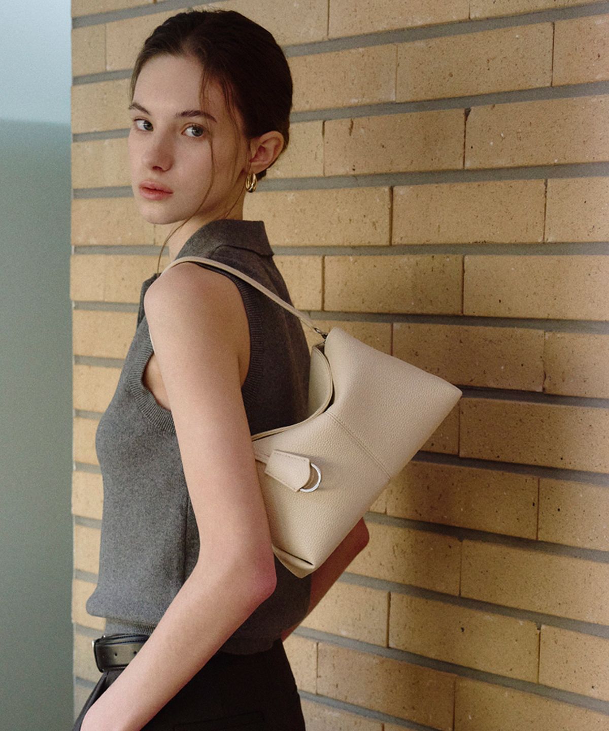 모어모르(MOREMORR) MOVO BAG _ivory 미니백 3way