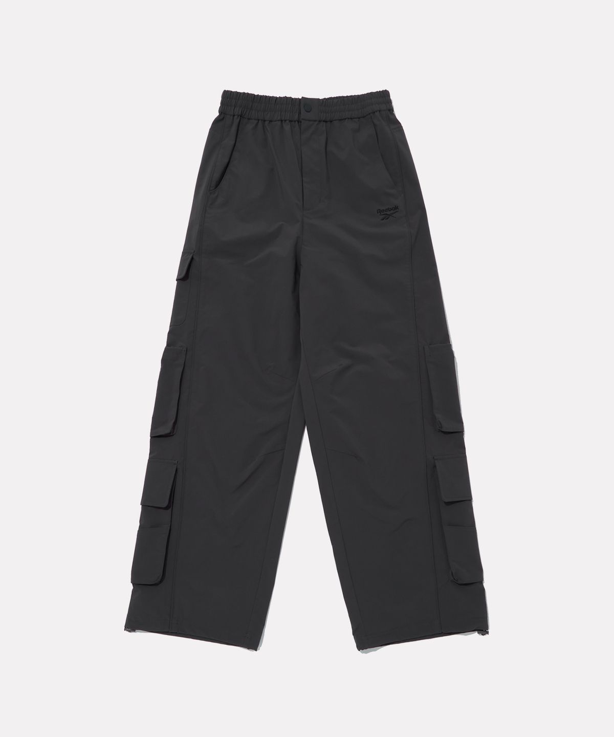 리복(REEBOK) 멀티 포켓 카고 팬츠 (W) - 차콜