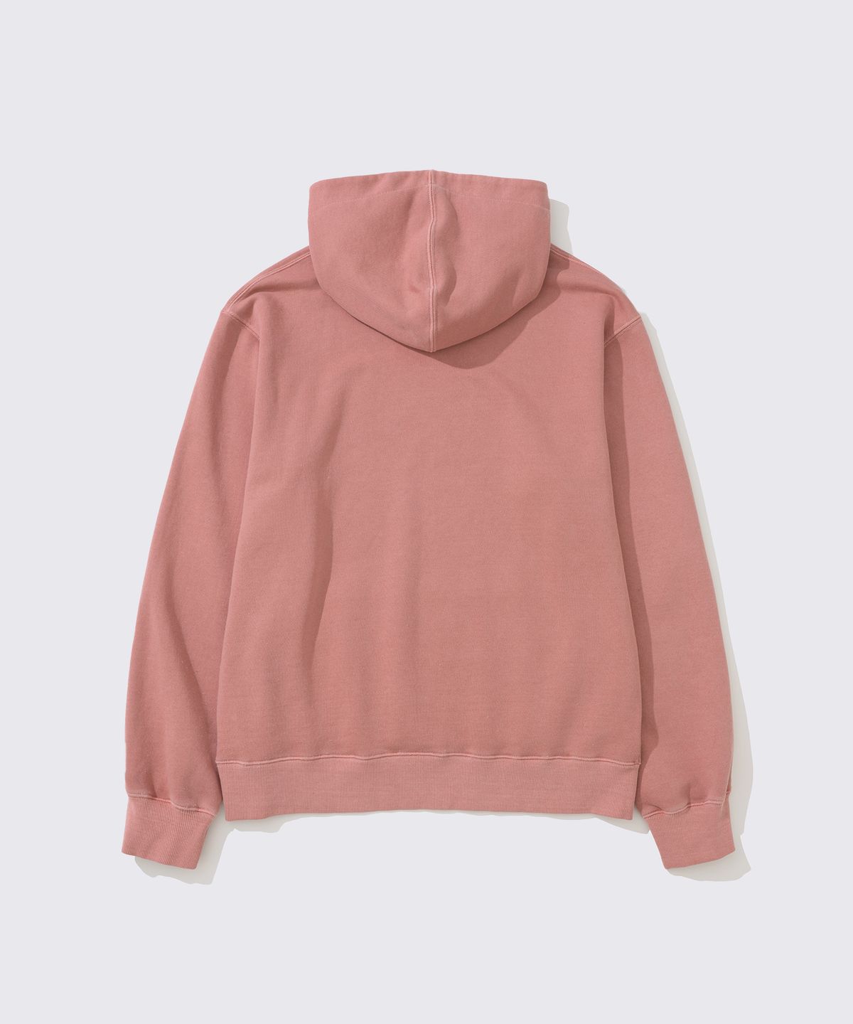 애드슬로우(ADDSLOW) Vintage Washed LOVE Hoodie [Dust Pink]