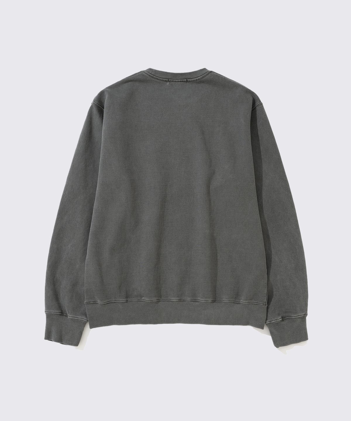 애드슬로우(ADDSLOW) Vintage Washed LOVE Sweat Shirt [Charcoal]