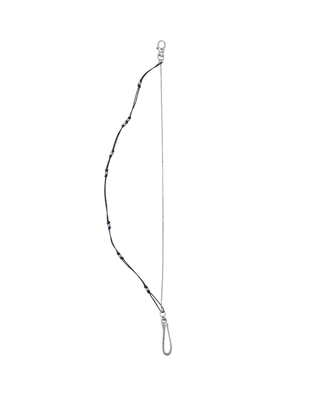 미세키서울 맨(MISEKISEOUL MEN) Double string layered chain BLACK