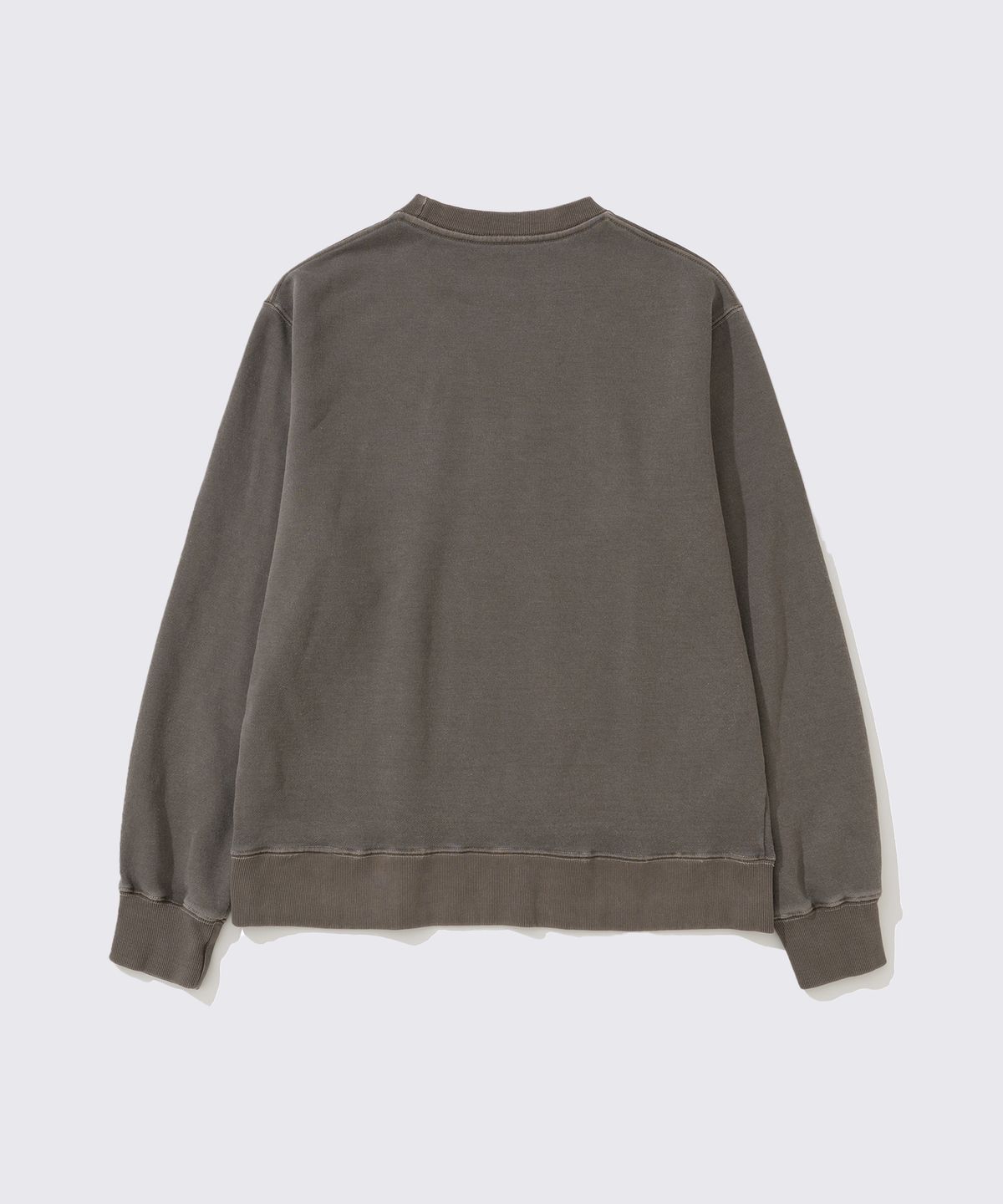 애드슬로우(ADDSLOW) Vintage Washed LOVE Sweat Shirt [Brown]