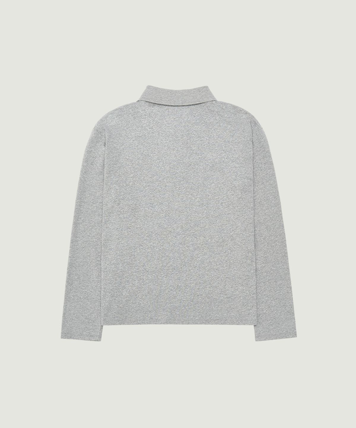 그로브(GROVE) FAYE COLLAR L/S T-SHIRT (GREY)