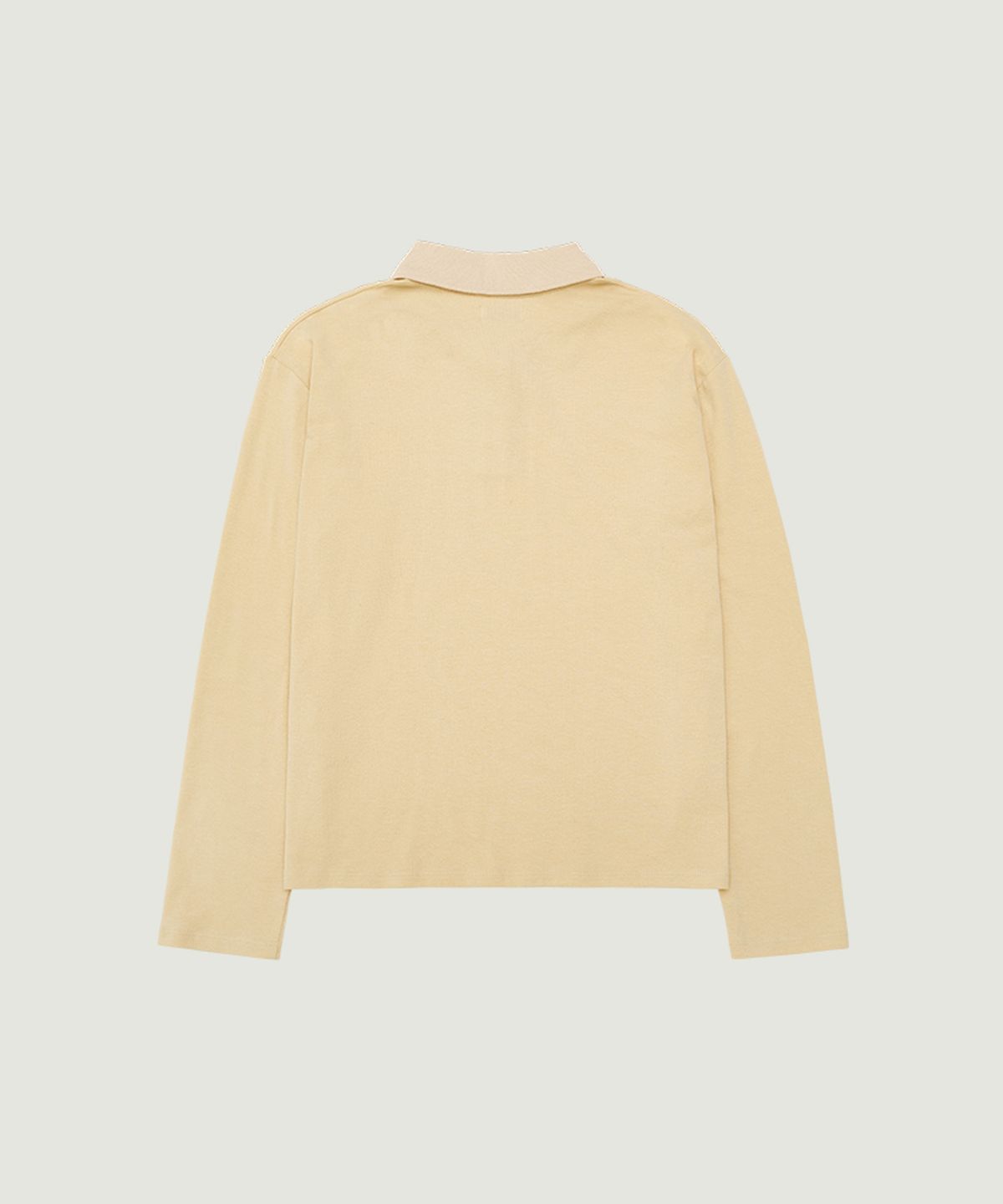 그로브(GROVE) FAYE COLLAR L/S T-SHIRT (BEIGE)