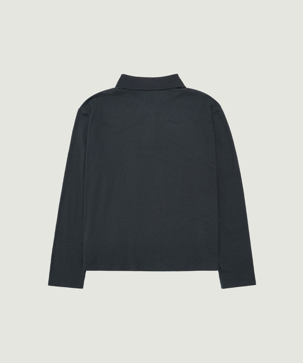그로브(GROVE) FAYE COLLAR L/S T-SHIRT (DEEP BLUE)