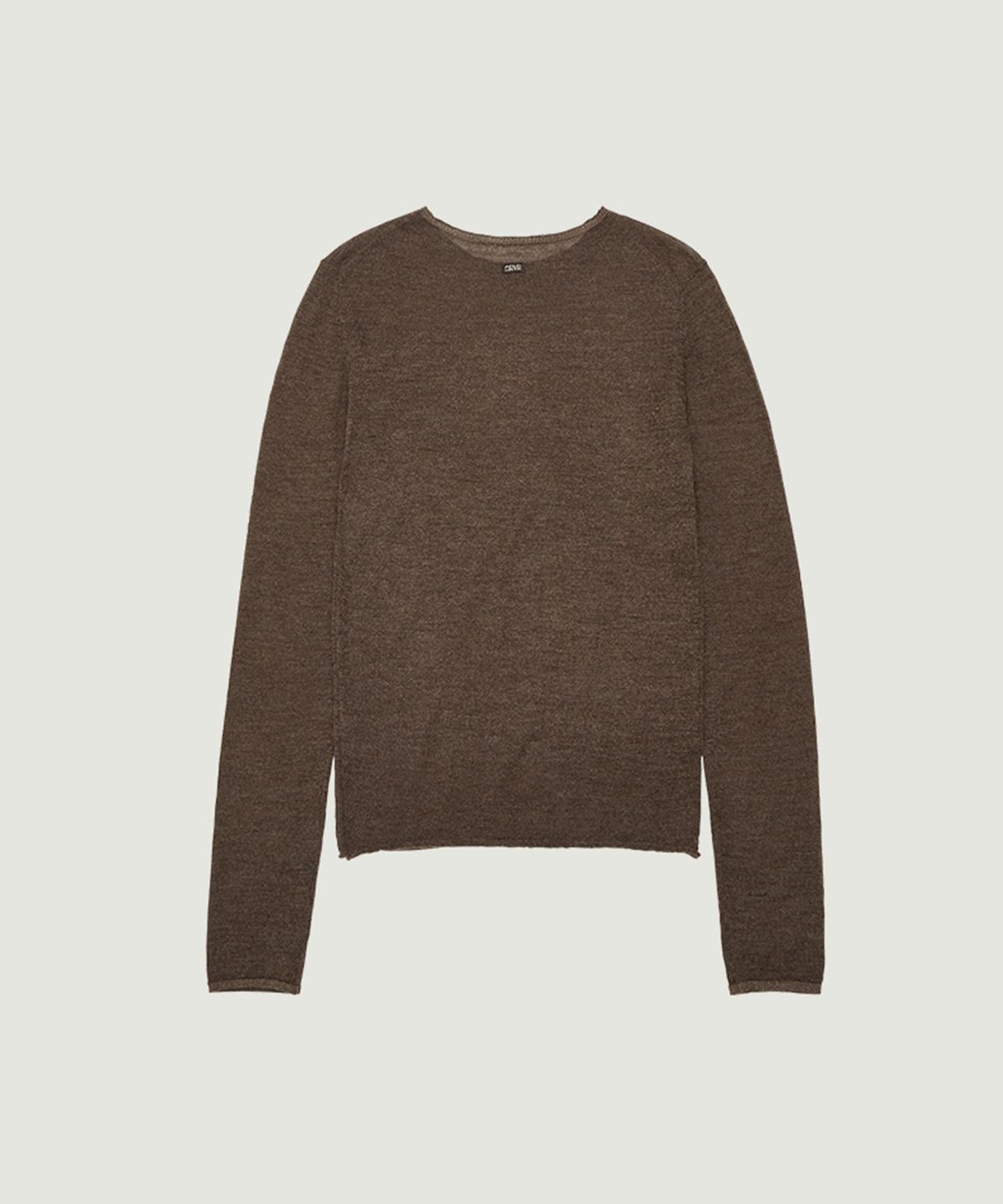그로브(GROVE) JULIET MOHAIR KNIT (BROWN)