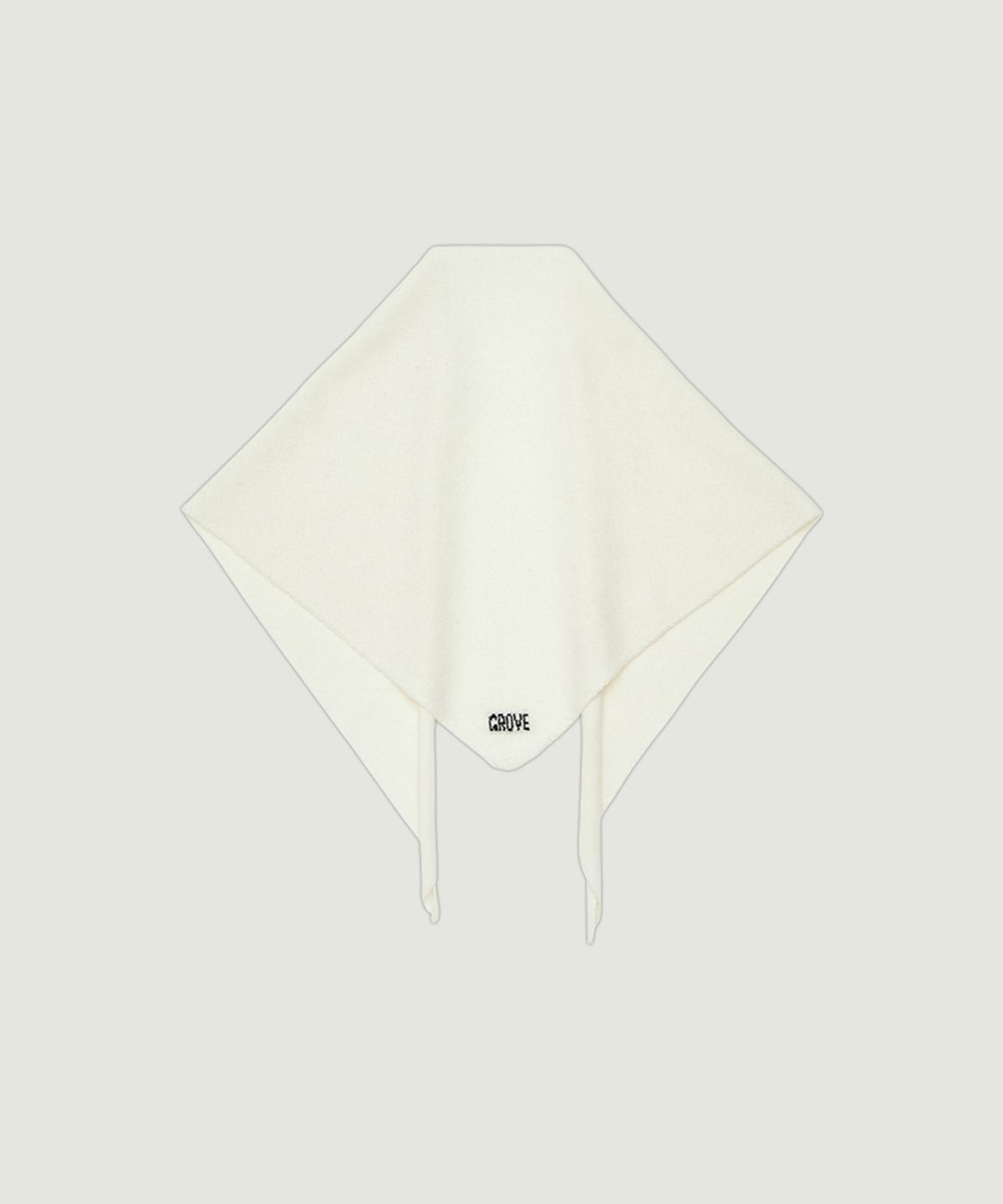 그로브(GROVE) ELENA KNIT SCARF (IVORY)