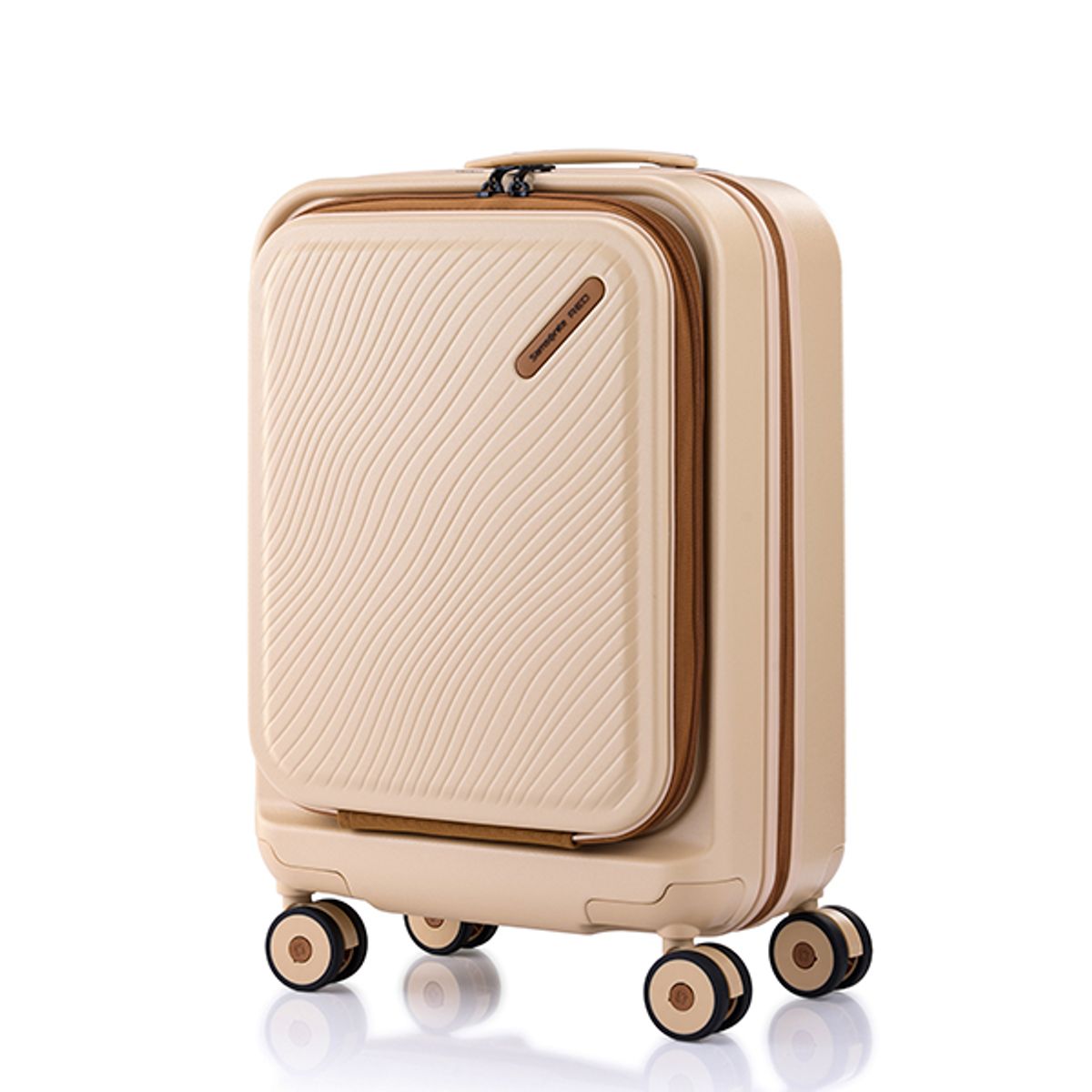 쌤소나이트 레드(SAMSONITE RED) TOIIS OCEAN 전면오픈 확장형 캐리어 55/20 FO EXP SAND