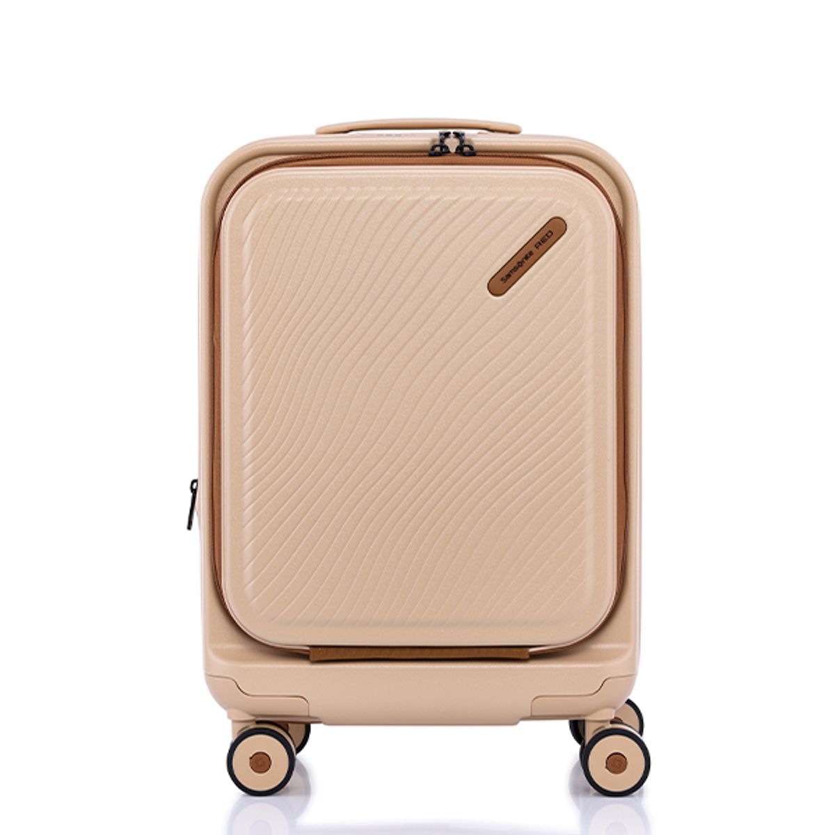 쌤소나이트 레드(SAMSONITE RED) TOIIS OCEAN 전면오픈 확장형 캐리어 55/20 FO EXP SAND