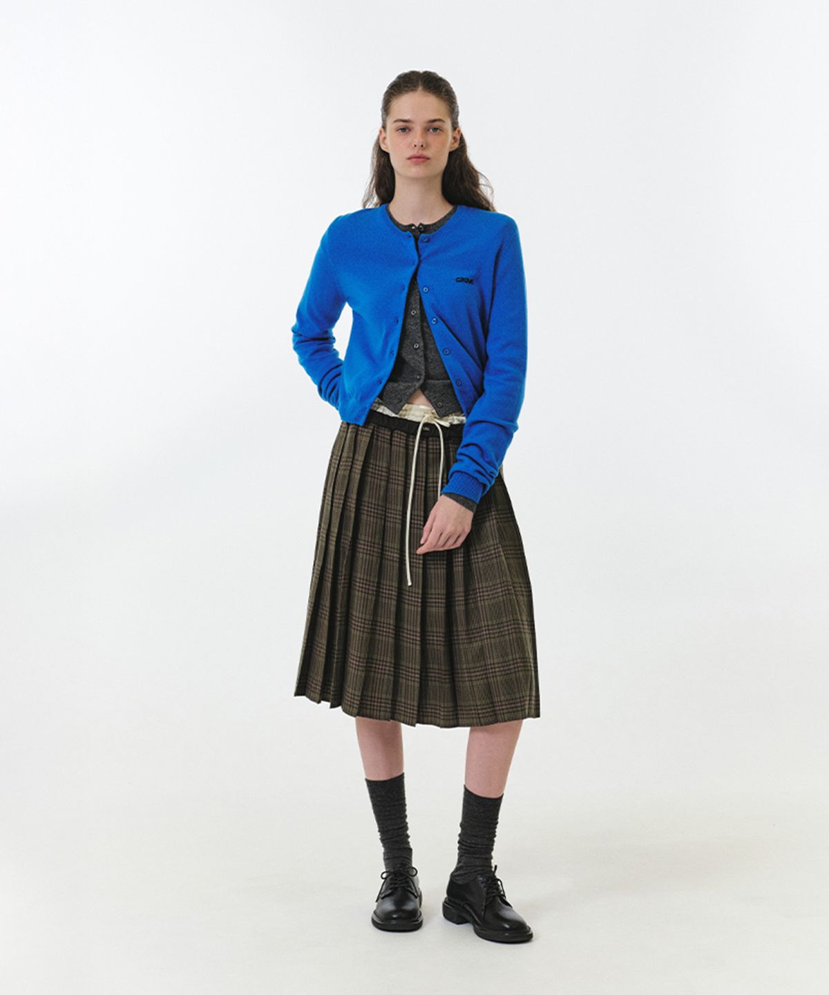 그로브(GROVE) ELENA CARDIGAN (BLUE)