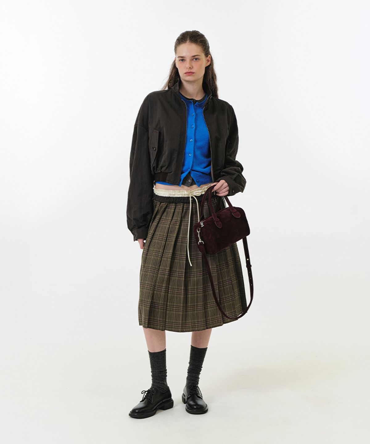 그로브(GROVE) REY BARACUTA JUMPER (BROWN)