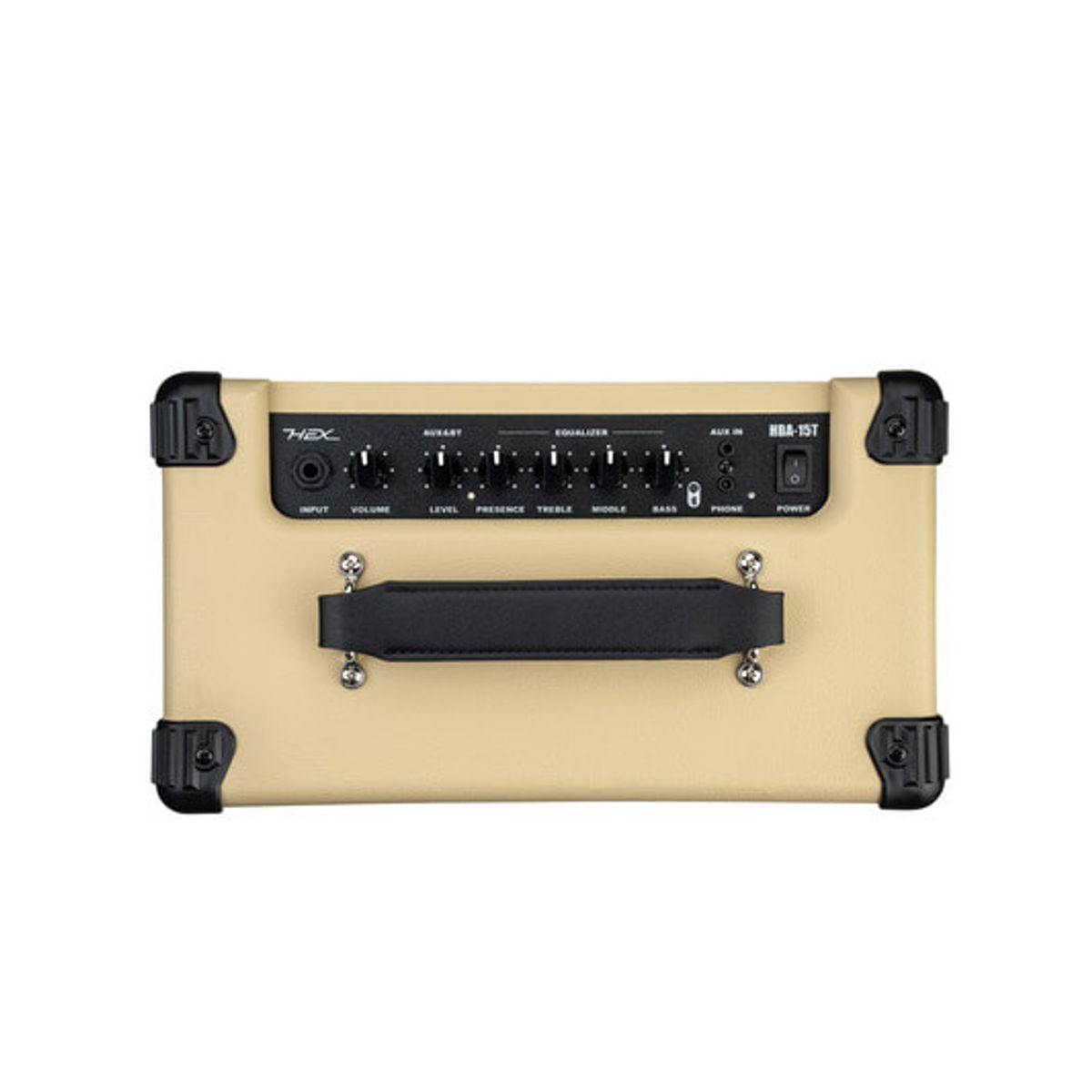 헥스기타(HEXGUITARS) 헥스 블루투스 베이스기타 앰프 HBA-15T