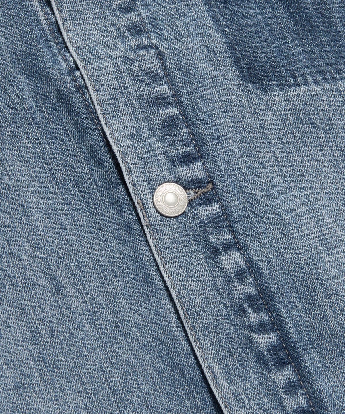 에스피오나지(ESPIONAGE) Minimalist Denim Jacket Light Indigo