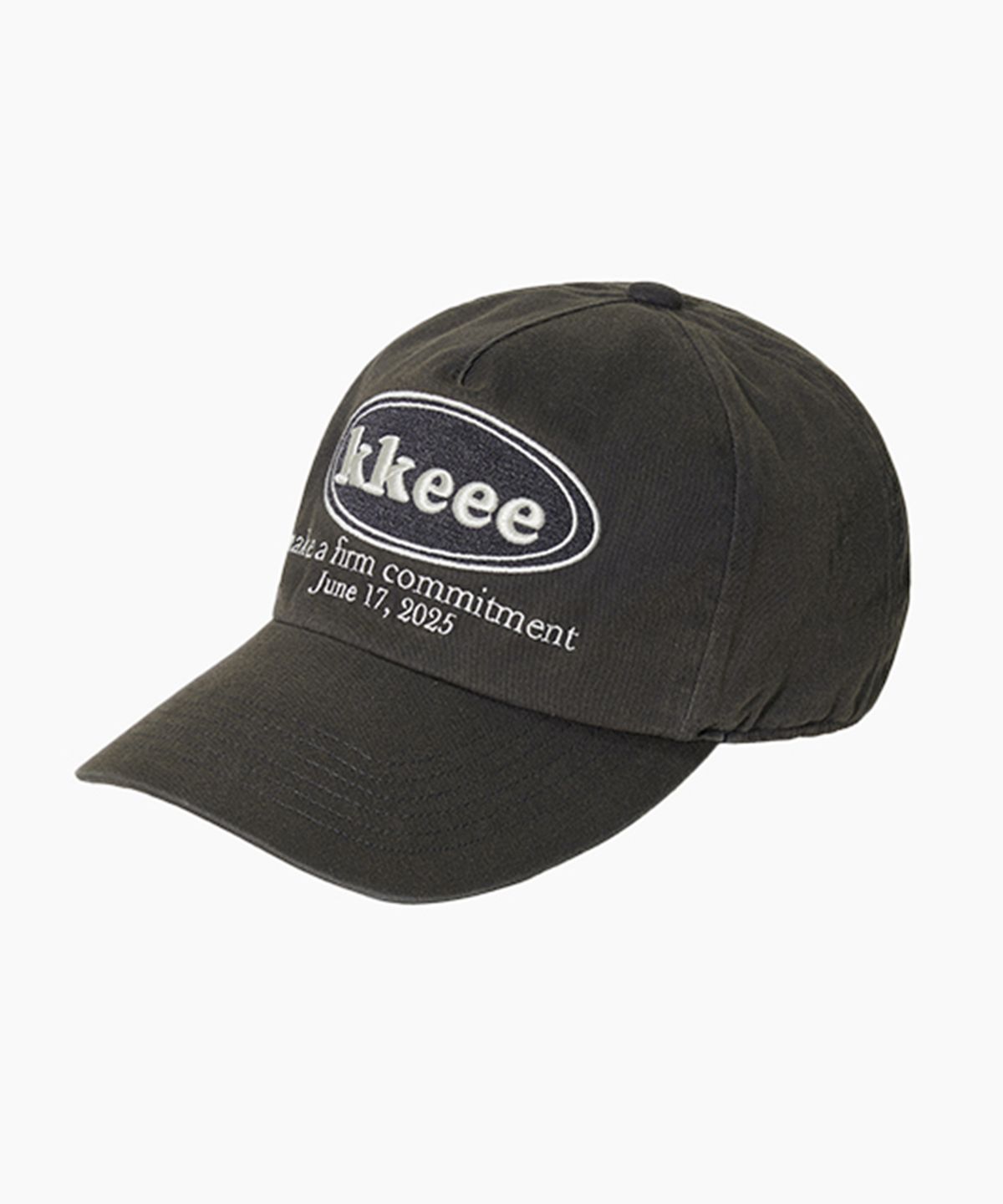 케이케이이이이(KKEEE) 써클 와펜 KE 볼캡 [네이비]