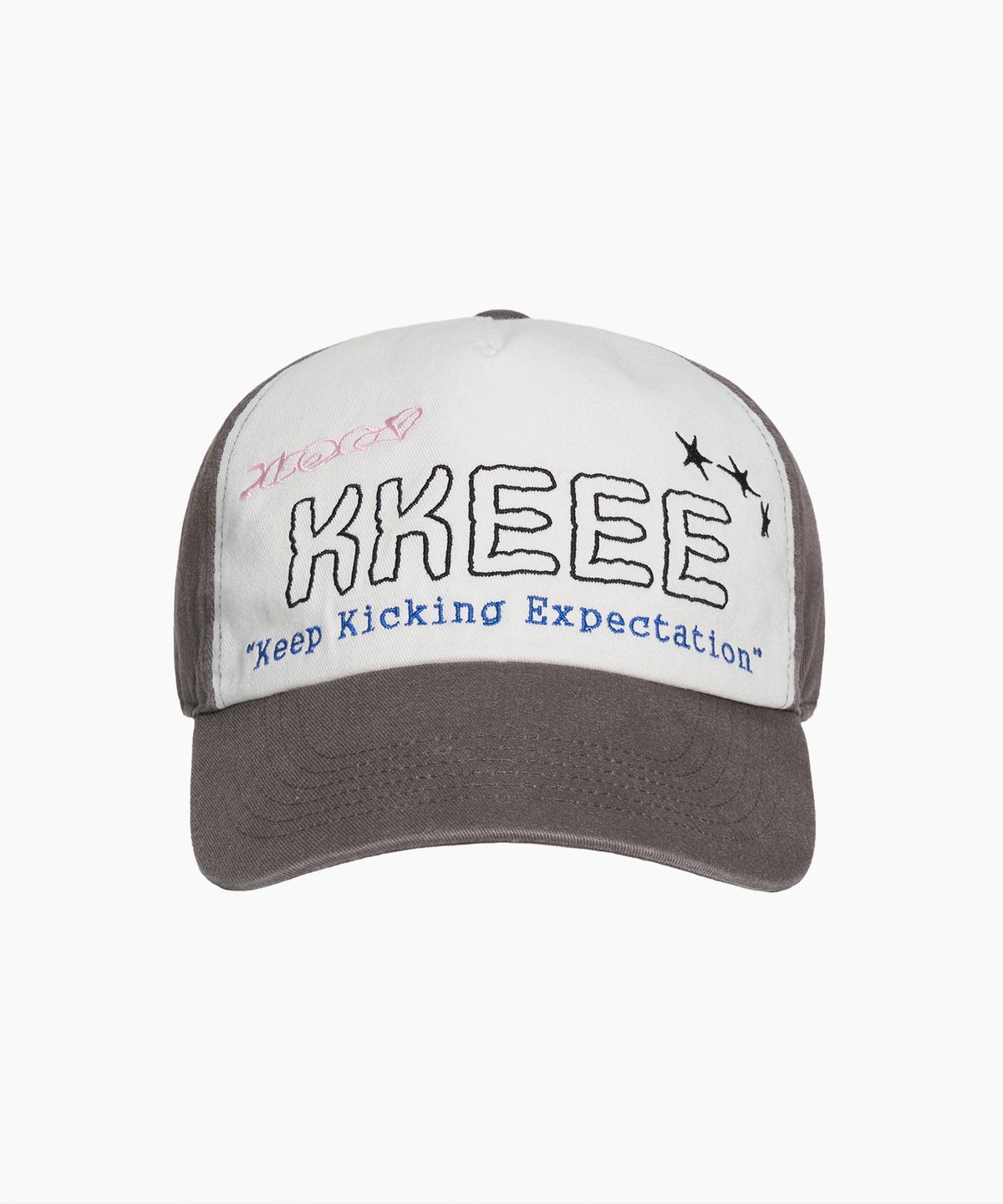 케이케이이이이(KKEEE) KE 라인 트러커 볼캡 [브라운]