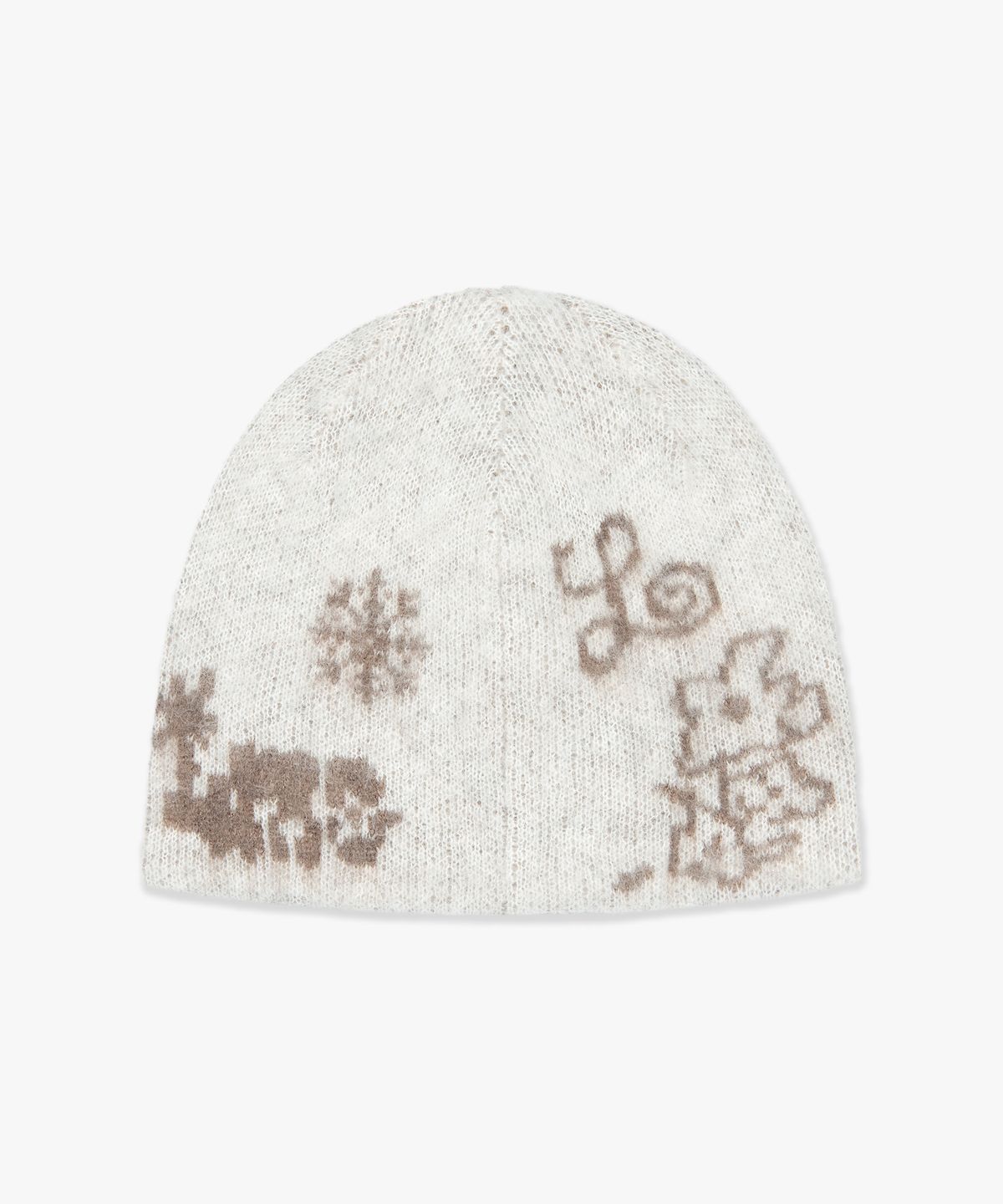 엘엠씨(LMC) GRAPHIC UNCUFFED BEANIE ivory