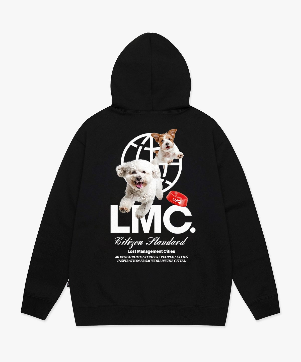 엘엠씨(LMC) FLYING PUPPY HOODIE black