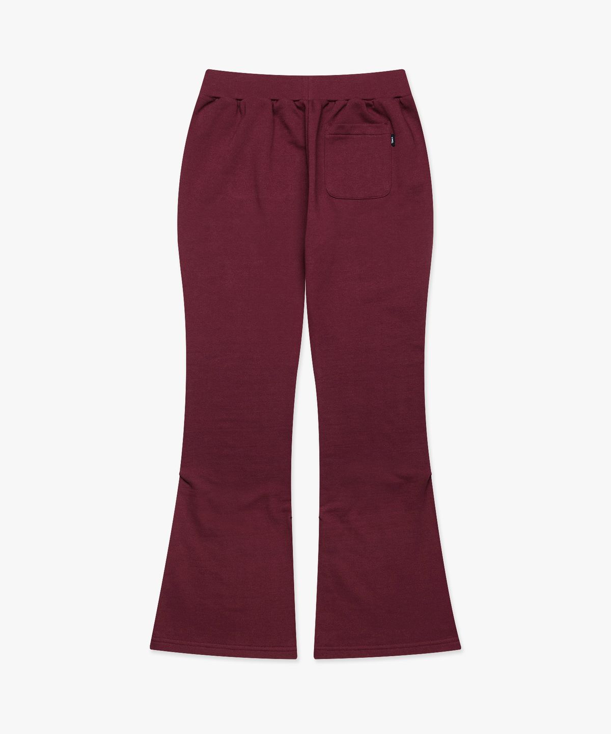 엘엠씨(LMC) WM SHIRRING BOOTS CUT SWEAT PANTS burgundy