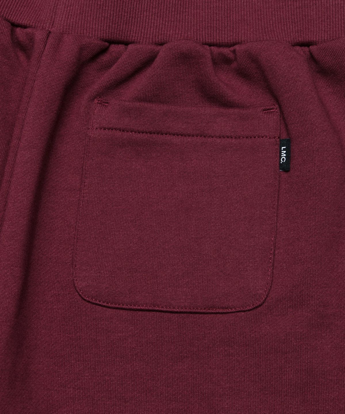 엘엠씨(LMC) WM SHIRRING BOOTS CUT SWEAT PANTS burgundy