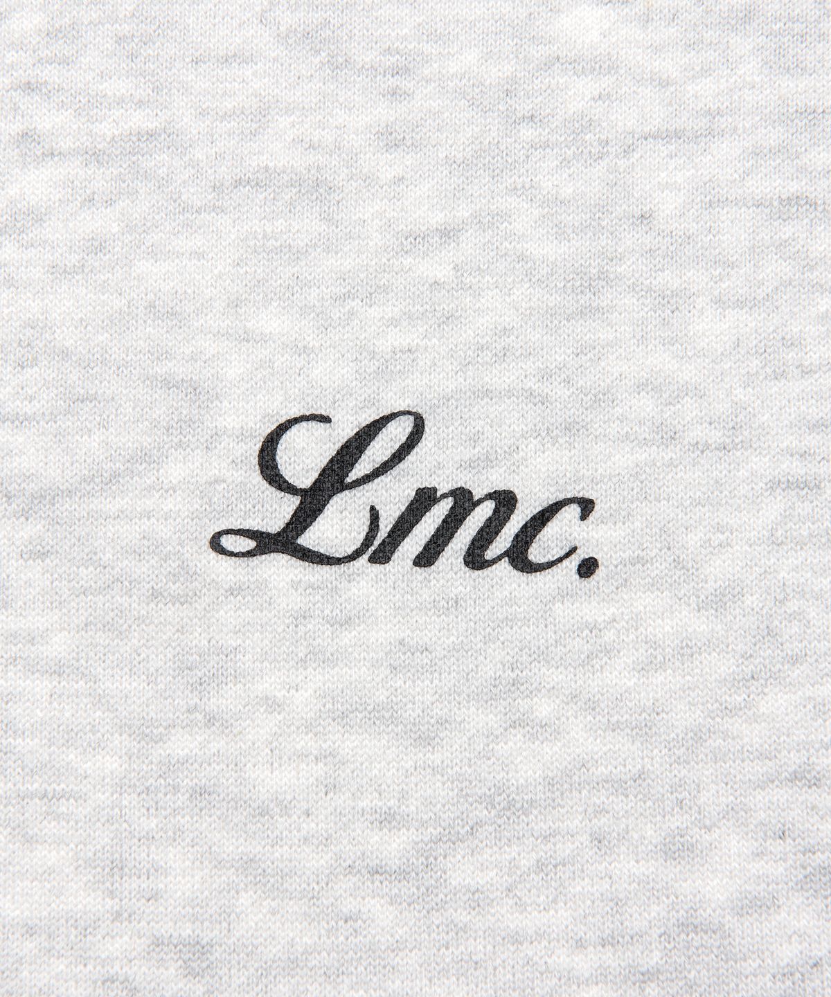 엘엠씨(LMC) WM BACK LETTERING CROPPED HOODIE light heather gray