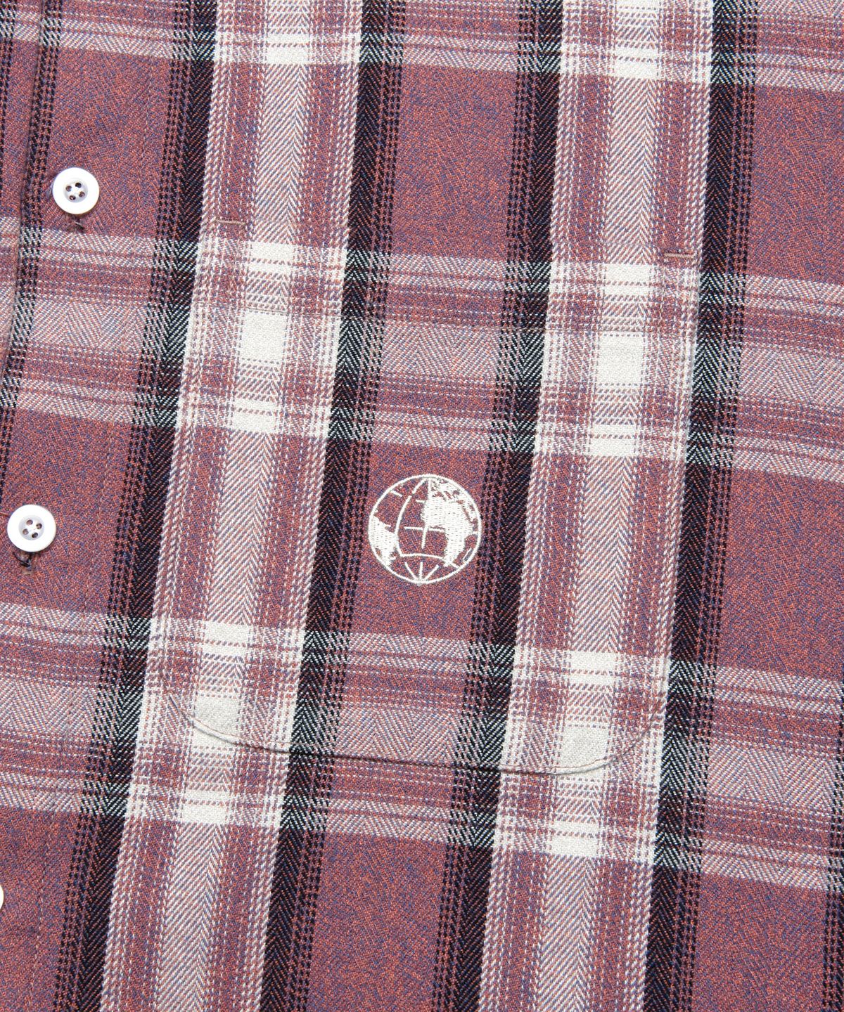 엘엠씨(LMC) FLANNEL PLAID SHIRT pink