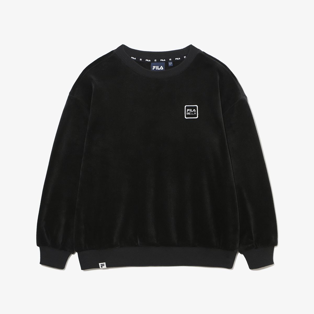 휠라 키즈(FILA KIDS) 베이직 벨로아 셋업