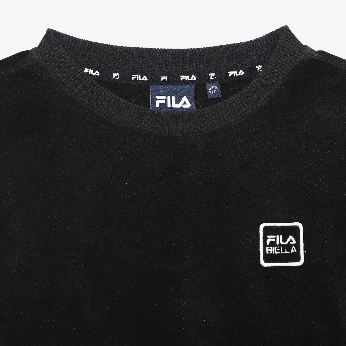 휠라 키즈(FILA KIDS) 베이직 벨로아 셋업