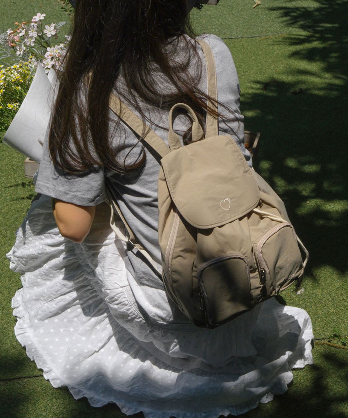 마찌(MAZZZZY) signature mini backpack (2 colors)