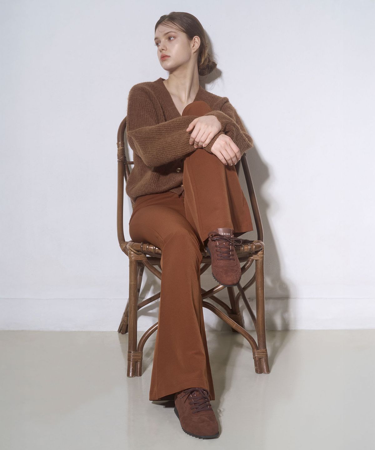 우디레(UDIRE) Genio_Sneakers_Brown(UFA4MK40BR)
