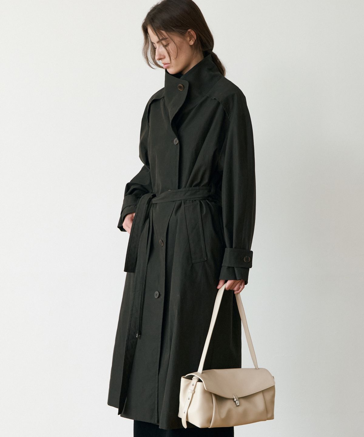 르메메(LEMEME) French High Neck Manteau_2colors