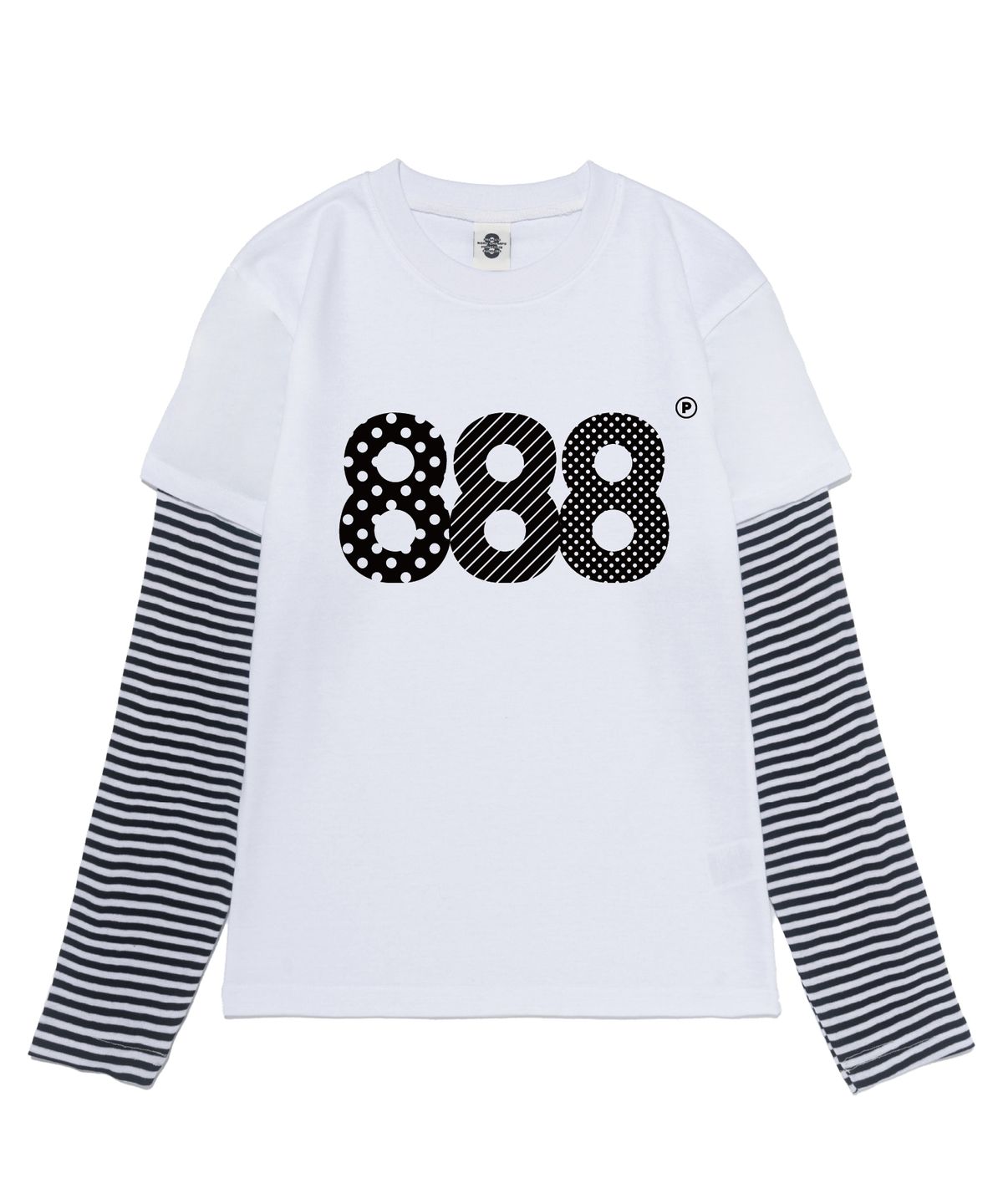 프라임에이트(PRIMATE) ASPECT NUMBER.888 슬림핏 레이어드 롱 슬리브 5 COLORS