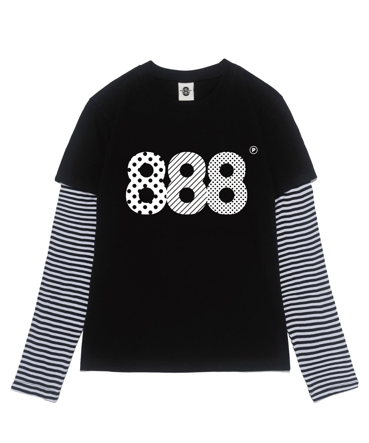 프라임에이트(PRIMATE) ASPECT NUMBER.888 슬림핏 레이어드 롱 슬리브 5 COLORS