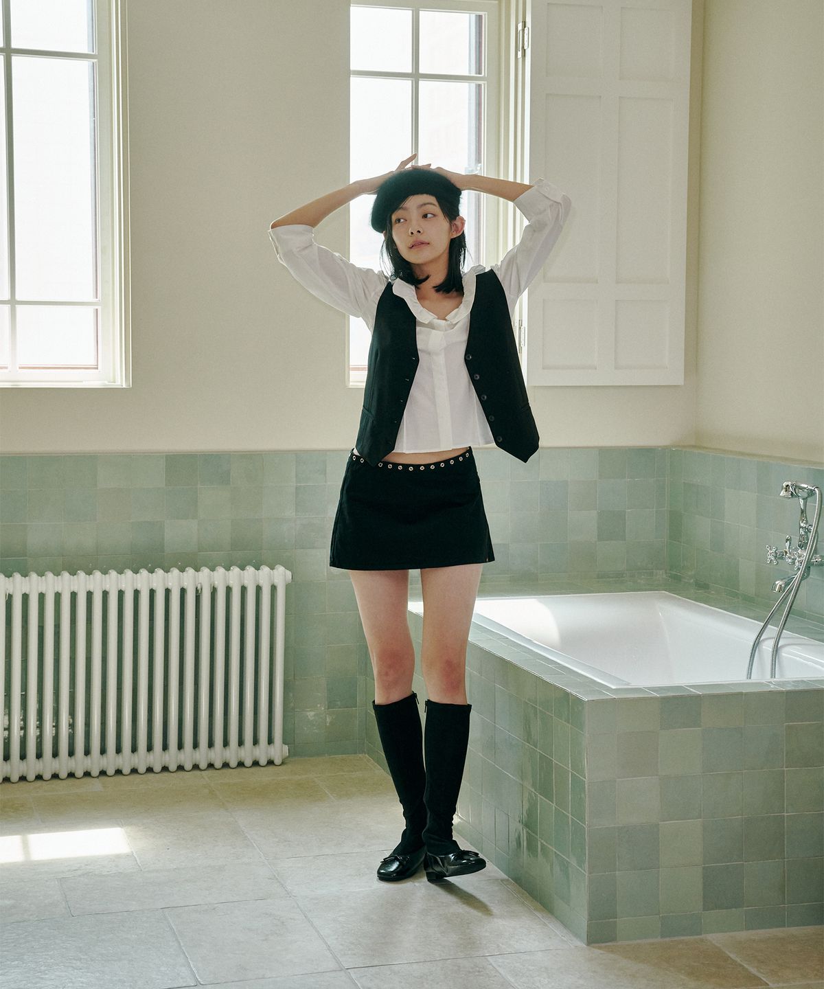 바이아덜스(BYOTHERS) Moring spandex boots